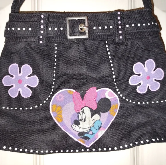 *Final Price* - "Bundle & Save" - Minnie  Mouse Jean Skirt Purse - Picture 2 of 7